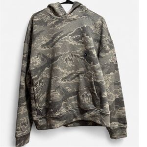 Hollister Gray Camouflage Hoodie Medium 🔥